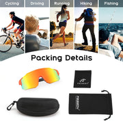 ÉÌƷͼƬ 80 | B0DTYL7JBV | FEISEDY Sports Sunglasses for Men, Women and Teens - Baseball, Biking, Cycling UV400 Protection B2388