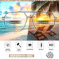 商品图片 6 | B0H71K72HH | FEISEDY Retro Aviator Sunglasses for Women Men 70s Square Sun Glasses B0281