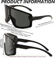 ÉÌƷͼƬ 42 | B0B45K1FS2 | FEISEDY Cycling Glasses Men Women Sport Sunglasses 80s ski Goggles Driving Fishing Biking Sunglasses UV Protection B2944