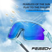 ÉÌƷͼƬ 53 | B0D73JNPNN | FEISEDY Kids Sunglasses Polarized Youth Baseball Sunglasses Sports Cycling Glasses for Boys Girls Age 4-8 B0183