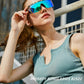 商品图片 43 | B096SD9GGG | FEISEDY Oversized Mirror Shield Sport 80s Sunglasses Ski Goggles Flat Top One Piece Futuristic Visor Women Men B2522