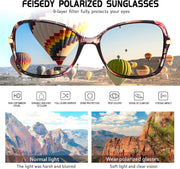 ÉÌƷͼƬ 67 | B09KC567VY | FEISEDY Womens Polarized Sunglasses UV400 Anti Glare Fashion Shades