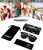 ÉÌƷͼƬ 8 | B0CHBBJ1H1 | FEISEDY Retro Square Aviator Sunglasses Womens Mens Trendy 70s Vintage Stylish Frame UV400 Sun Glasses B0051