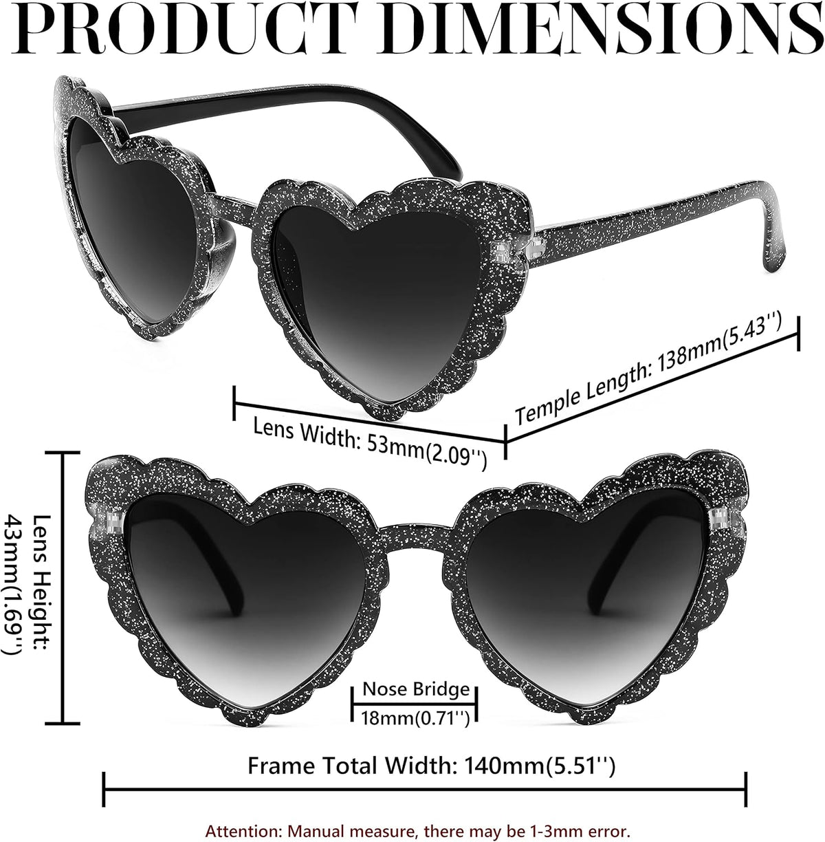 ÉÌƷͼƬ 41 | B0B8R3G4T8 | FEISEDY Love Heart Shaped Sunglasses for Women Trendy Retro Cat Eye Mod Style Stylish Glasses B2336