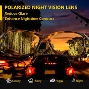 ÉÌƷͼƬ 70 | B081YY5RM3 | FEISEDY Classic Womens Night Glasses Driving Anti Glare Wrap Around Yellow Sunglasses B2548