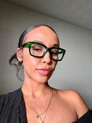 ÉÌƷͼƬ 10 | B082SGFPVF | FEISEDY Glasses Frame Womens, Square Thick Eyeglasses Frame, Classic Eyewear for Men B2461