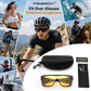 商品图片 7 | B0H2Z4Q1KM | FEISEDY Fit Over Glasses Polarized Sunglasses for Men Women B0456