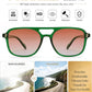 商品图片 60 | B0H2V9BFS5 | FEISEDY Retro Polarized Aviator Square Sunglasses for Women Men UV400 B0357