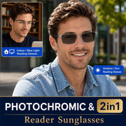 商品图片 10 | B0HBQMR3BM | FEISEDY Photochromic Reading Glasses Blue Light Blocking Readers B1662