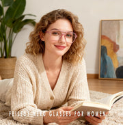ÉÌƷͼƬ 26 | B0C6ZZXZ3F | FEISEDY Blue Light Glasses for Women Men Oversized Pilot Lightweight B2866