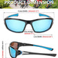 商品图片 22 | B09CT4VMCM | FEISEDY Classic Men Polarized Sports Sunglasses Night Driving Yellow Lenses Cycling Fishing Driving Glasses B2674