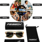 商品图片 18 | B0D8JDCTKS | FEISEDY Square Sunglasses for Women Men Unisex Curved Style Shades Designer Sun Glasses B0214