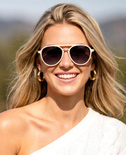 ÉÌƷͼƬ 17 | B0H1BPNZ36 | FEISEDY 70s Retro Aviator Sunglasses Polarized UV400 for Men Women B0453