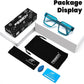 商品图片 6 | B0CDBH37B5 | FEISEDY Oversized Blue Light Glasses for Women Men TR90 Retro Square Anti Eyestrain Glasses Rectangle Fashion Frame B0037
