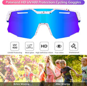 ÉÌƷͼƬ 38 | B0D78P6WRV | FEISEDY Kids Teens Baseball Polarized Sunglasses Sports Cycling Glasses for Youth Boys Girls Age 8-16 B0157