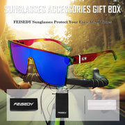 ÉÌƷͼƬ 120 | B0B2836HD6 | FEISEDY Sunglasses for Women Men, Fashion Mirrored Single Lens Shades