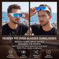 商品图片 17 | B0H2Z4Q1KM | FEISEDY Fit Over Glasses Polarized Sunglasses for Men Women B0456