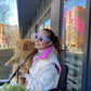 商品图片 35 | B09TFBWQ5G | FEISEDY Retro Square Cat Eye Sunglasses Jelly Colored Women Men 90s B2902