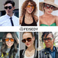 商品图片 40 | B09YTJ4FQZ | FEISEDY Vintage Square 70s Flat Aviator Sunglasses Women Men Classic Retro Stylish Frame UV400 Sunglasses B2622