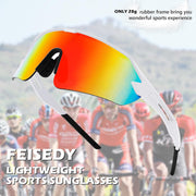 ÉÌƷͼƬ 55 | B0BQLPB8JV | FEISEDY Sports Sunglasses for Men and Women, UV400 Protection Outdoor Cycling Driving Fishing Glasses B2987