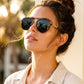 商品图片 9 | B0H1BPNZ36 | FEISEDY 70s Retro Aviator Sunglasses Polarized UV400 for Men Women B0453