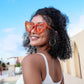 商品图片 10 | B0CDXC8YD5 | FEISEDY Heart Shaped Sunglasses for Women, Trendy Diamond Love Eyeglasses Fashion, Crystal Trim Jeweled Frame Party B2318
