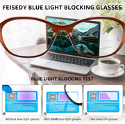 ÉÌƷͼƬ 24 | B0DXK32V6F | FEISEDY Fashion Rectangular Blue Light Glasses for Women Retro Small Frames Vintage Trendy 90s Square Eyeglasses B0255