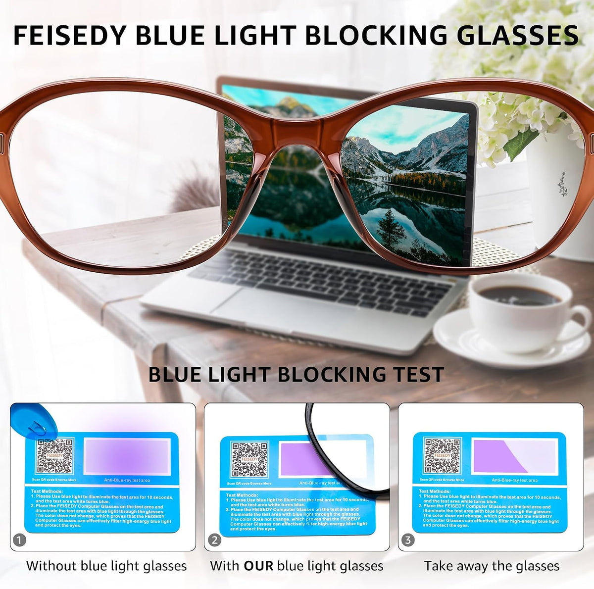 ÉÌƷͼƬ 24 | B0DXK32V6F | FEISEDY Fashion Rectangular Blue Light Glasses for Women Retro Small Frames Vintage Trendy 90s Square Eyeglasses B0255