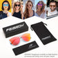 商品图片 23 | B0DGCPG41T | FEISEDY Sunglasses for Women Men Retro Round Cateye Designer Cute Mirrored UV Protection Lens B0210