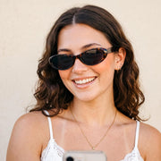 ÉÌƷͼƬ 9 | B0H6WC71MZ | FEISEDY Retro Oval Polarized Sunglasses for Women Cat Eye TR90 Shades B0460