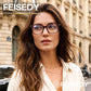 商品图片 9 | B0FZT81LLR | FEISEDY Blue Light Glasses for Women Men TR90 Computer Phone Gaming B0370 | Blue Light Blocking Glasses, Anti Eyestrain and Glare, Soft Comfortable Fit with Spring Hinges