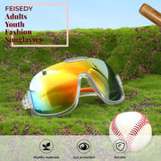 ÉÌƷͼƬ 20 | B0CQT2FXLN | FEISEDY Sunglasses Men Women Oversized Fashion Sports Baseball Fishing Skiing Running Golf Adults Teens Half Frame B0012