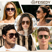 ÉÌƷͼƬ 55 | B0GYVVZBQM | FEISEDY Classic Aviator Sunglasses UV400 Protection for Women Men B0461