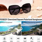 商品图片 3 | B0H8N95LQC | FEISEDY Retro Polarized Sunglasses for Women Chunky Square Frame B0464