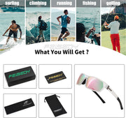 ÉÌƷͼƬ 14 | B0CWV23RCP | FEISEDY Polarized Sports Sunglasses for Men Women Youth Baseball Cycling Running Glasses UV400 Protection B0135