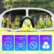 ÉÌƷͼƬ 38 | B0D73JNPNN | FEISEDY Kids Sunglasses Polarized Youth Baseball Sunglasses Sports Cycling Glasses for Boys Girls Age 4-8 B0183