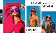 ÉÌƷͼƬ 64 | B09H6XXSDN | FEISEDY Oversized Sunglasses Mens Womens Flat Top Square Trendy Visor Shades UV400 B2470