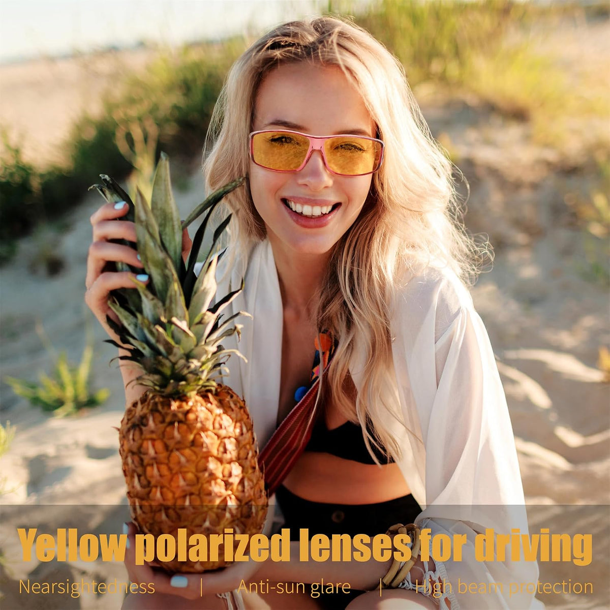 ÉÌƷͼƬ 47 | B089YRDYMP | FEISEDY Polarized Fit Over Glasses Sunglasses Men Women Wrap Around B2593