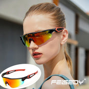 ÉÌƷͼƬ 9 | B0C3VXWRTK | FEISEDY Youth Sport Polarized Sunglasses for 8-16 Cycling Running Driving Baseball Goggles Glasses B0011