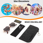 ÉÌƷͼƬ 57 | B0BP6HX1R6 | FEISEDY Polarized Heart Sunglasses Women Men Metal Frame Cute Lovely Glasses UV400 Protection B2375