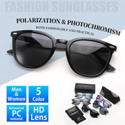 ÉÌƷͼƬ 7 | B0D8725HBS | FEISEDY Retro Photochromic Classic Polarized Sunglasses for Women Men Trendy Style Vintage Sunnies B1123
