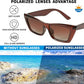 商品图片 6 | B08TM3J1R9 | FEISEDY Small Cateye Square Polarized Sunglasses Women Classic Thick Rectangle Frame UV400 Sun Glasses B2736