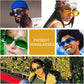 商品图片 5 | B0B12FXZW5 | FEISEDY Rectangle Sunglasses for Women Men Retro Y2k 90s Thick Frame Chunky Square Sunglasses UV400 Protection B2307