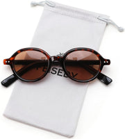 Tortoise Frame + Tea Lens / 2.5 x | B0GYW26L77 | FEISEDY Reading Glasses for Women Men Retro Oval Reader Sunglasses B1379