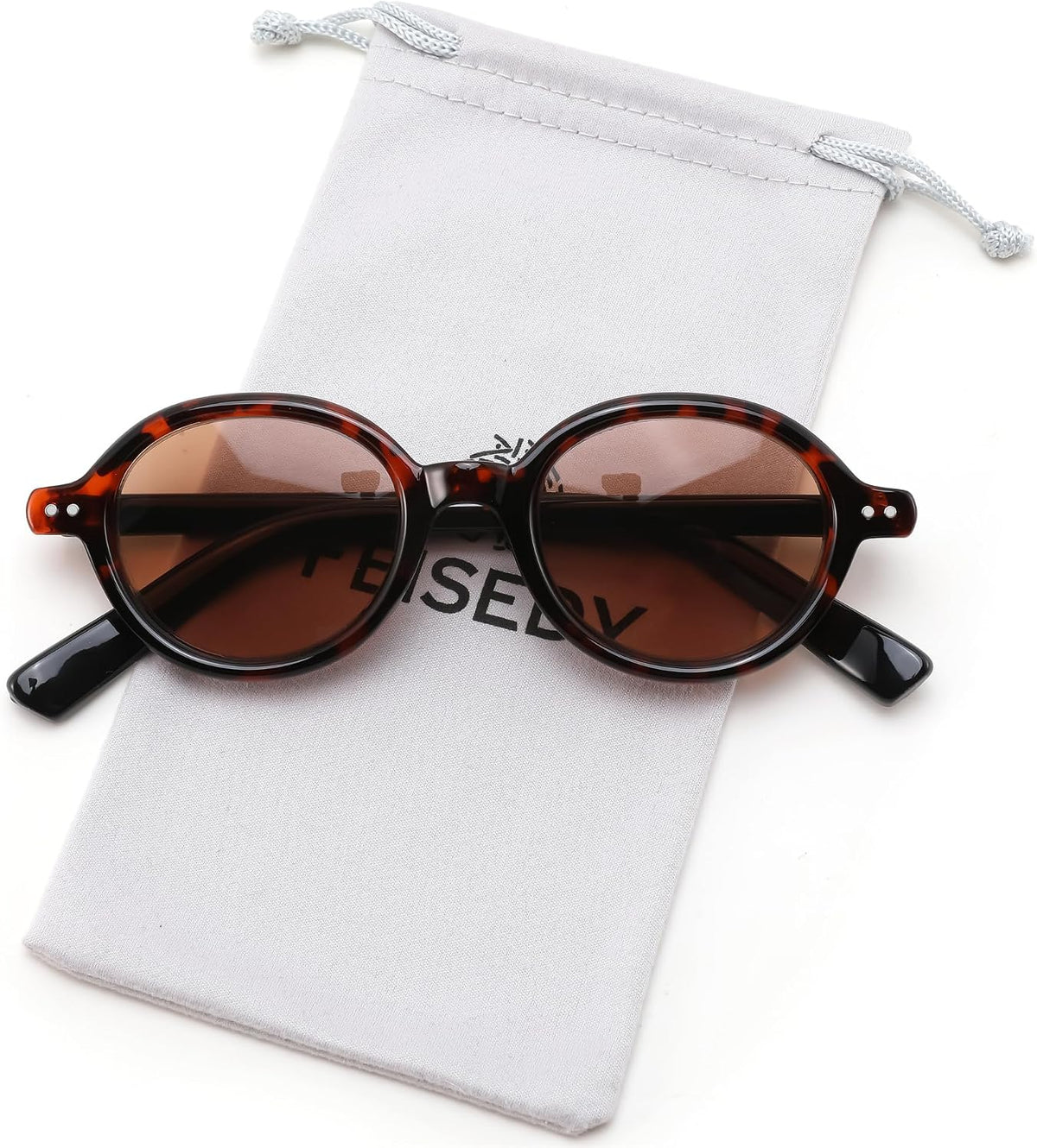 Tortoise Frame + Tea Lens / 2.5 x | B0GYW26L77 | FEISEDY Reading Glasses for Women Men Retro Oval Reader Sunglasses B1379