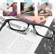 ÉÌƷͼƬ 5 | B0FX27T9FM | FEISEDY 3 Packs Blue Light Reading Glasses for Men, Sports Style TR90 Readers, Classic Lightweight Eyeglasses B0336