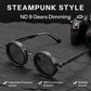 商品图片 3 | B0FK1DDVSV | FEISEDY Adjustable Sunglasses Polarized Men, Round Metal ND Filter B1400
