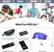 ÉÌƷͼƬ 20 | B0D95W5582 | FEISEDY Kids Sunglasses Youth Baseball Polarized Sunglasses Sports Lightweight TR90 Frame Boys Girls Cycling B0213