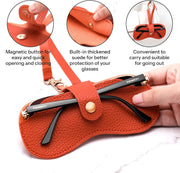 ÉÌƷͼƬ 17 | B0FMXVJLZR | FEISEDY Sunglass Case, 2Pcs Soft Leather Eyeglass Cases for Women