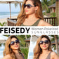 商品图片 25 | B079GT4RXH | FEISEDY Polarized Women Square Sunglasses Sparkling Composite Shiny Frame B2289